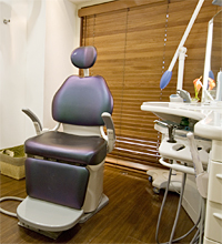 完全個室の診察室